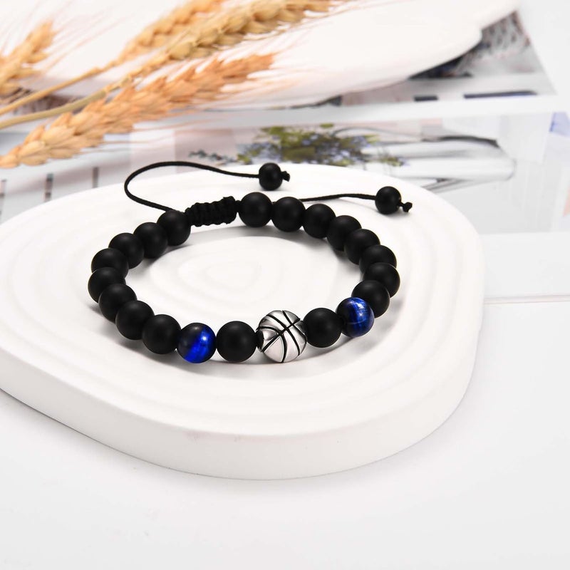 EFVISD Store Soccer Football Basketball Baseball Hockey Bracelet Gifts for Boys Players Team Lovers Son Grandson Brother Nephew Friend as Birthday/Valentines Day/Graduation/Back to School/Christmas Gifts - Image 3